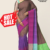 Purple Shaded Handlooms Silk Saree JS2084