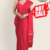 Red Handlooms Cotton Saree DC2098