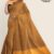 Golden Orange Handlooms Glossy Cotton Saree G2661