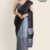 Black & Silver Handlooms Cotton Saree DC2136