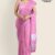 Pink Handlooms Glossy Cotton Saree G2648