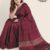 Maroon Handlooms Silk Saree JS2211