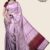 Pink Beige Handlooms Silk Saree JS2243
