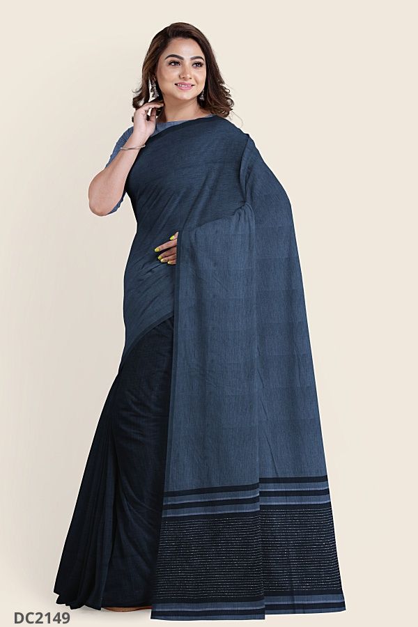 Ash Grey & Black Pure Katia Tussar Silk Saree - Bhagalpur Revisited | Shop  Online at Ethnickart India's Best Ethnic Weares & Wares