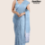 Light Blue Handlooms Glossy Cotton Saree G2699