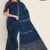 Nile Blue Handloom Glossy Cotton Saree G2787
