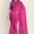 Hot Pink Handlooms Glossy Cotton Saree G2827