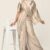 Cream Handlooms Silk Saree JS2401