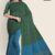 Green Glossy Cotton Saree G2860