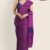 Purple Handlooms Glossy Cotton Saree G2900