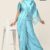 Light Blue Handlooms Silk Saree JS2575