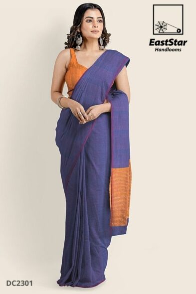 Blue Handlooms Cotton Saree DC2301