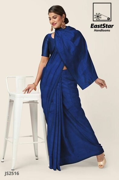 Blue Handlooms Silk Saree JS2516