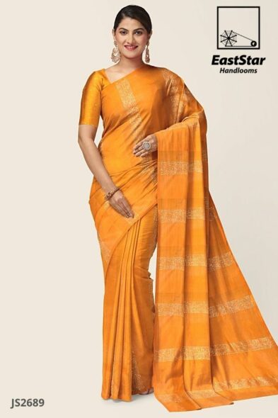 Yellow Handlooms Silk Saree JS2689