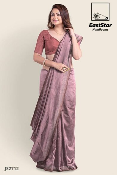 Beige Handlooms Silk Saree JS2712