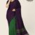 Dark Purple Handloom Cotton Saree DC2335