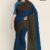 Blue Handloom Cotton Saree G3034