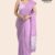 Purple Handloom Glossy Cotton Saree G3048