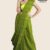 Green Handloom Glossy Cotton Saree G3060