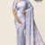 White Handloom Silk Saree JS2761