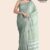 Green ash Handloom Glossy Cotton Saree G3125