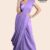 Purple Handloom Glossy Cotton Saree G3157
