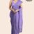 Purple Handloom Glossy Cotton Saree G3154
