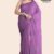 Purple Handloom Glossy Cotton Saree G3176
