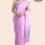 Pink Handloom Glossy Cotton Saree G3180