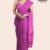Pink Handloom Glossy Cotton Saree G3295