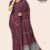 Brown Handloom Glossy Cotton Saree G3300