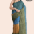 Multi Color Handloom Glossy Cotton Saree G3306