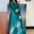 Ethnic Wear Teal Silk Saree JS2859