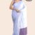 White Purple Handloom Cotton Saree DC2404