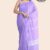 Light Purple Handloom Glossy Cotton Saree G3305