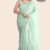 Light Green Glossy Cotton Saree G3314