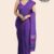 Purple Handlooms Glossy Cotton Saree G3325