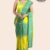 Yellow Green Handloom Glossy Cotton Saree G3335