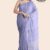 Faded Purple Handloom Glossy Cotton Saree G3360