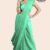 Green Handloom Glossy Cotton Saree G3368