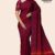 Marron Silk Saree JS2849