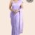 Lavender Handloom Cotton Saree DC2430