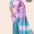 Shaded Color Handloom Silk Saree J1004
