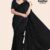 Black Handloom Silk Saree JS2523