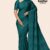 Plain Green Handloom Silk Saree JS3040