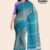 Green and Pink Handloom Cotton Saree DC2460