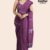 Dull Purple Handloom Cotton Saree DC2468