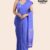 Blue Lotus Handloom Glossy Cotton Saree G3401
