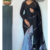 Stunning Black Silk Saree JS3012