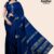 Blue Handloom Silk Saree JS3027
